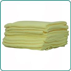 Janitorial Supplies Rags Microfiber - Towels Microfiber 16 x 16 Economy Yellow 12 pk